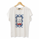 T- shirt με Στρογγυλή λαιμόκοψη