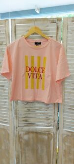 T- shirt με Στρογγυλή λαιμόκοψη - Image 2