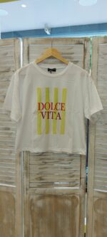 T- shirt με Στρογγυλή λαιμόκοψη - Image 2