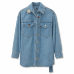 Oversized shirt jacket γραμμή - Image 4